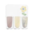 thumbnail image 1 of Riforla Three Color Nail Polish No Baking Quick Drying Set Durable Tearable Water Based Manicure 1ml Nail Polish, 1 of 3