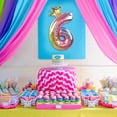 thumbnail image 3 of TIMIFIS Balloons Used For Birthday Party, Anniversary Celebration 32IN Number Decoration DecorFall s, 3 of 4