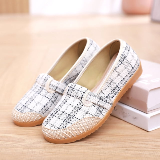Cameland Chaussures Mode Femmes Respirantes Décontractées Bout Rond Confortables Chaussures Décontractées
