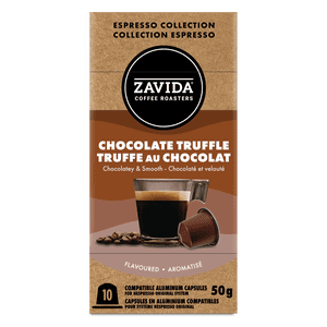 Zavida Chocolate Truffle Dark Roast Espresso Capsules (10)