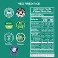 thumbnail image 3 of Eat Regal Riz Frit aux Légumes Entièrement Cuit et Prêt à Manger, Riz Micro-Ondable à Température Ambiante, Prêt en 1,5 Minute, 8,8 oz, Lot de 6, Accompagnement de Riz Aromatisé, 3 of 8