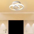 thumbnail image 4 of LED Ceiling Light Lighting Fixture Flush Mount Ceiling Lamp Modern Simple for Entrance Aisle warm 24×16×12.5cm, 4 of 8