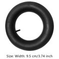 thumbnail image 3 of SNNROO Wheelbarrow Inner Tube 3.50-8 Heavy Duty Rubber Inner Tube Replacement with Tr13 Valve Stem Garden Cart Inner Tube B, 3 of 8