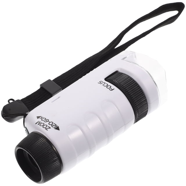 Monocular Magnifier Children Biological Observer School Laboratory Toy Microscope Toy for Kids