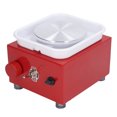 thumbnail image 3 of Pottery Wheel, Space Saving Low Noise Kids Pottery Wheel  For DIY For School For Home US Plug, 3 of 8