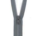 thumbnail image 2 of COSTUMAKERS One-Way Separating Zipper 60 cm (23.6 in), Rail, #5 Vislon Molded Teeth, 2 of 3