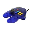 thumbnail image 2 of Transparent Blue Replacement Controller for Nintendo N64 by Mars Devices, 2 of 2