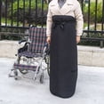 thumbnail image 2 of Ruiboury Stay Warm And Dry Windproof Lower Body Leg Cozy Cover Convenient And Practical Cover Legs Completely black, 2 of 6