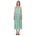 thumbnail image 1 of Phagun Robe d'Été Décontractée Ample pour Femme, Longue, Sans Manches, Maxi, Robe d'Été pour Plage et Villégiature, 1 of 7