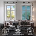 thumbnail image 4 of EGNMCR Room Decor, Home Decor, Home Decor Reflective Window Film Heat Control Window Tint Self-Adhesive Daytime Seclusion Window Tint Film For Home And Office Window film, 4 of 8