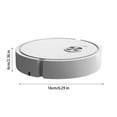 thumbnail image 2 of White Smart Home Cleaner Robot Auto Adjust Suction Power Tangle Free Brush System Multiple Floor Compatibility, 2 of 7
