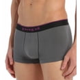 thumbnail image 2 of Men's Papi 980502 Essentials Cotton Stretch Brazilian Trunk - 3 Pack (Turquoise/Black M), 2 of 4