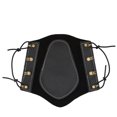 thumbnail image 3 of PU Leather Arm Guard, Cowhide Material Brass  Decorative Buckle Arm Guard Protection Retro Beautiful Strong Force  For Competitive Bow Black, 3 of 8