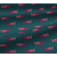 thumbnail image 5 of oneOone Viscose Jersey Fabric Heron Block Printed Craft Fabric BTY 60 Inch Wide, 5 of 5