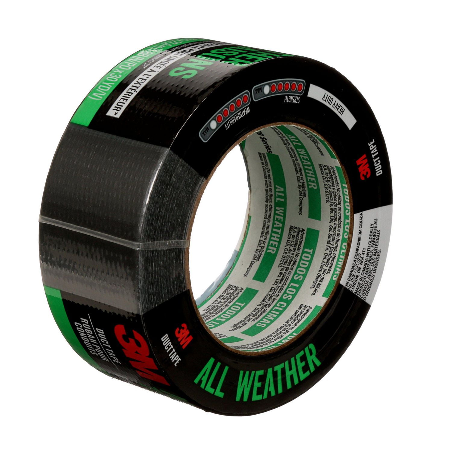 Ruban pour conduits toutes saisons 3M(MC) 2525, 48 mm x 22,8 m (1,88 po x 25 vg)