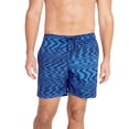 thumbnail image 1 of Speedo Men's Redondo Edge Printed Volley Swim Short 17", 1 of 3
