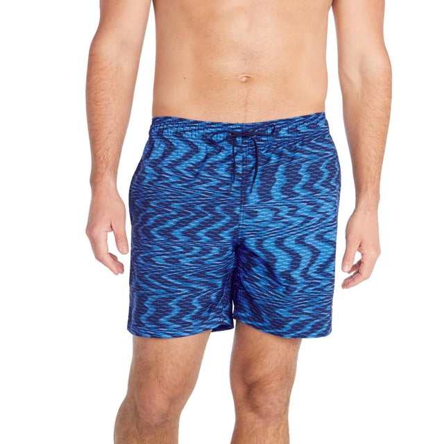 Speedo Men's Redondo Edge Printed Volley Swim Short 17"