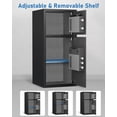 thumbnail image 4 of 7.0 Cub Heavy Duty Safe with Dual Alarm System, Home Safe with Deposit Slot and Backlit Keyboard, 4 of 6