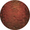 thumbnail image 1 of Ahgly Tapis d'Intérieur Lavable en Machine Carré Acajou Brun, 3 Pieds Carré, 1 of 7