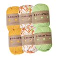 thumbnail image 4 of 6Pcs Knitting Yarn Fabric Cloth Polyester T-shirt Yarn for Crochet DIY Throw Set B, 4 of 8