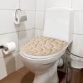 thumbnail image 4 of 4-Piece Memory Foam Bathroom Rug Set with Non-Slip Backing - Includes Bath Mat, Toilet Mat, U-Shaped Contour Rug & Lid Cover - Super Soft Absorbent Machine Washable Mats for Bathroom Floor, 4 of 9