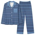 thumbnail image 1 of Rbaofujie Pyjama d'Automne pour Femmes Femmes Décontracté Mode Imprimé Manches Longues Hauts Décontractés Pantalons Ensemble de Pyjama Ensemble de Pyjama pour Femmes, 1 of 4