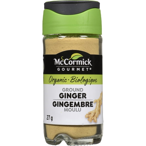 McCormick Gourmet, New Bottle, Premium Quality Natural Herbs & Spices, Organic Ground Chinese Ginger