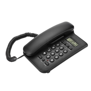 Spptty Landline Phone, Home Telephone,Home Hotel Wired Desktop Wall Phone Office Landline Telephone