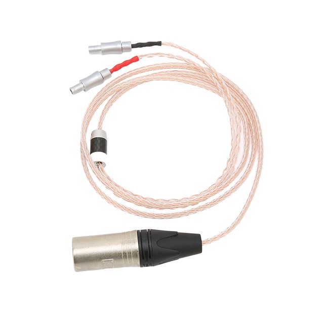 Headphone Cable Replacement, High Durability 4 Pin XLR Male Cable Superior Quality Sound For HD820