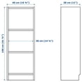 thumbnail image 3 of IKEA Billy Bibliothèque, Blanc, 3 of 3
