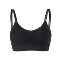 thumbnail image 1 of Women‘s Wireless Lace Up Front Open Lactation Bra  Comfortable Buckle Up Lactation Bra, 1 of 5