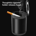thumbnail image 4 of Tunhigl Car Car Ashtray Creativeness Covered Car With Cover LED Light Car Portable Withered, 4 of 8