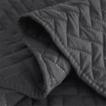 thumbnail image 4 of JML Quilt Set King 3 Piece Coverlet, Microfiber Embossed Bedspread with 2 Shams,92"x104", 4 of 5