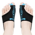 thumbnail image 2 of EGNMCR Toe Corrector Toe Separator Big Toe Correction Shoe Wearing Men And Women Hallux Valgus Corrector a socks, 2 of 2