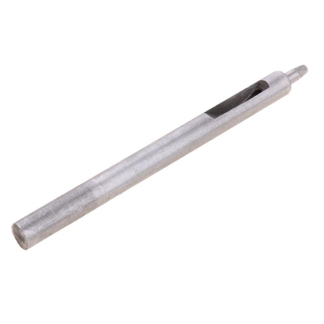 Almencla Craft Tool Round Hole Drive Punch for Leather Belt Watch Band Gasket 2.0mm