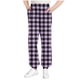 thumbnail image 2 of Cowsor Girls Graphic Print Sweatpants Athletic Drawstring Joggers Cute Track Pants with Pockets for Kids, 2 of 6