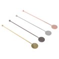 thumbnail image 2 of Bartending Tools,4pcs Stainless Steel Cocktail Cocktail Drink Swizzle Stick Stainless Steel Beverage Stick Top-Notch Performance, 2 of 8