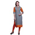 thumbnail image 1 of Bimba Kurta Tunique Ethnique Imprimée pour Femmes, Tenue d'Été Droite, 1 of 6