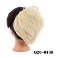 thumbnail image 2 of Chignon Synthétique Désordonné avec Bandes Élastiques Beigne Queue de Cheval Droite Pièces de Cheveux, 2 of 7