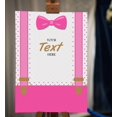 thumbnail image 2 of Darling Souvenir MADE WITH LOVE PersonalizedWelcomeBannerPink Suspenders - It's A Girl,Custom Text Poster Party CollectionWelcomeSignGreat For Wedding, Birthday, Engagement Party- 18x12, 2 of 5