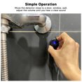 thumbnail image 3 of Wall Pipe Leakage Detector, Easy To Use Low Power Consumption 13000X Amplification Pipe Leakage Ear Listening Device With 100mAh Battery For Kitchen, 3 of 8
