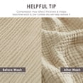 thumbnail image 2 of EMME Cotton Blanket King Size for Bed Soft Muslin Blankets 108"x90" Lightweight Breathable Layering Bedspread Coverlet All Season Gauze Blanket, Ligh, 2 of 9