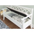 thumbnail image 3 of Harland Storage Bench, White, 3 of 9