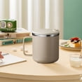 thumbnail image 4 of Fwttom Home Decor Flat Cover 304 Stainless Steel Mug 400 ml Insulated Coffee Mug with Handle and Lid Double Wall Stainless Steel Vacuum Thermal Coffee Mug, 4 of 6