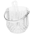 thumbnail image 3 of 1 Set 2pcs Clear Plastic Ice Bucket with Ice Clamp, 3 of 9