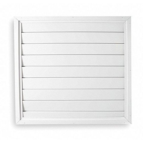 24"" Whole House Fan Economy Ceiling Shutter / Ceiling Shutter 24"" x 24"" Opening Required