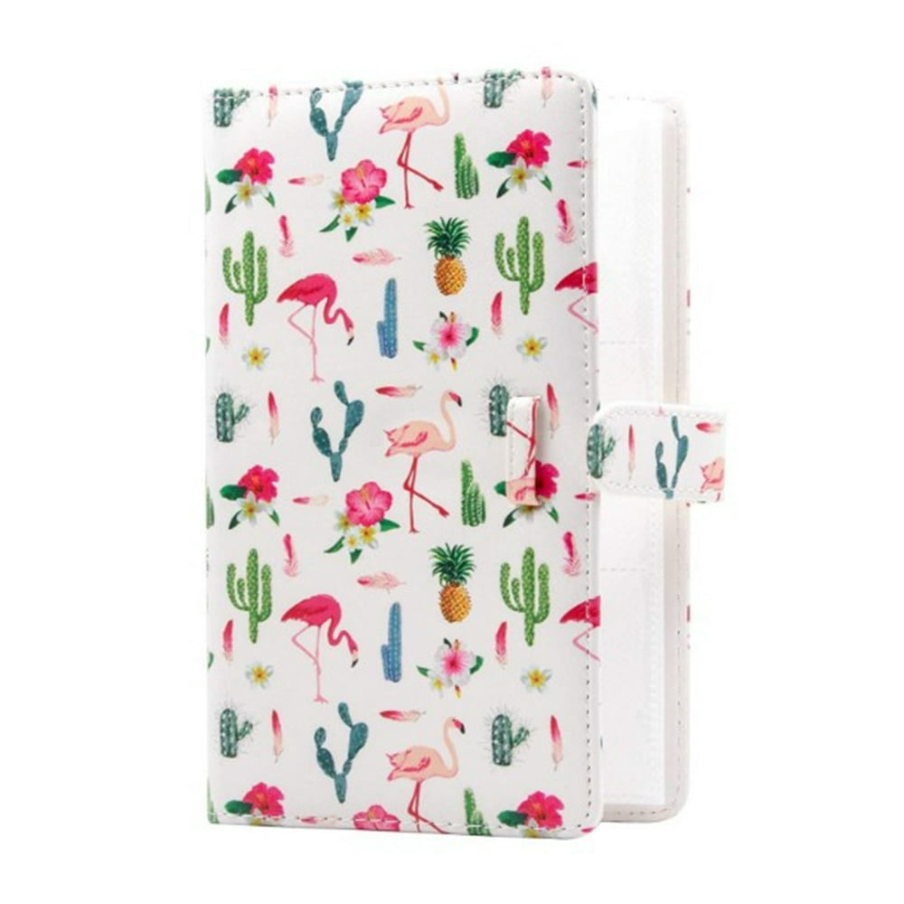 AMERTEER 96 Pockets Mini Polaroid Photo Album for Fujifilm Instax Mini Film (Pink)