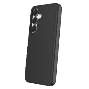 onn. Samsung Galaxy S25 / S24 Protective Gel Case with Corner Protection, Black
