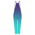 thumbnail image 2 of UPPADA Jumpsuits for Women Solid Gradient Color Overalls Sleeveless Straps Rompers Wide Leg Jumpers Trendy Bodysuit Pockets Jumpsuits for Women Dressy, 2 of 3