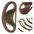 thumbnail image 3 of 10Pcs 15*452Mm Sanding Belt 60-600-Grit For M10 Sander Adapter Polishing Machine, 3 of 10